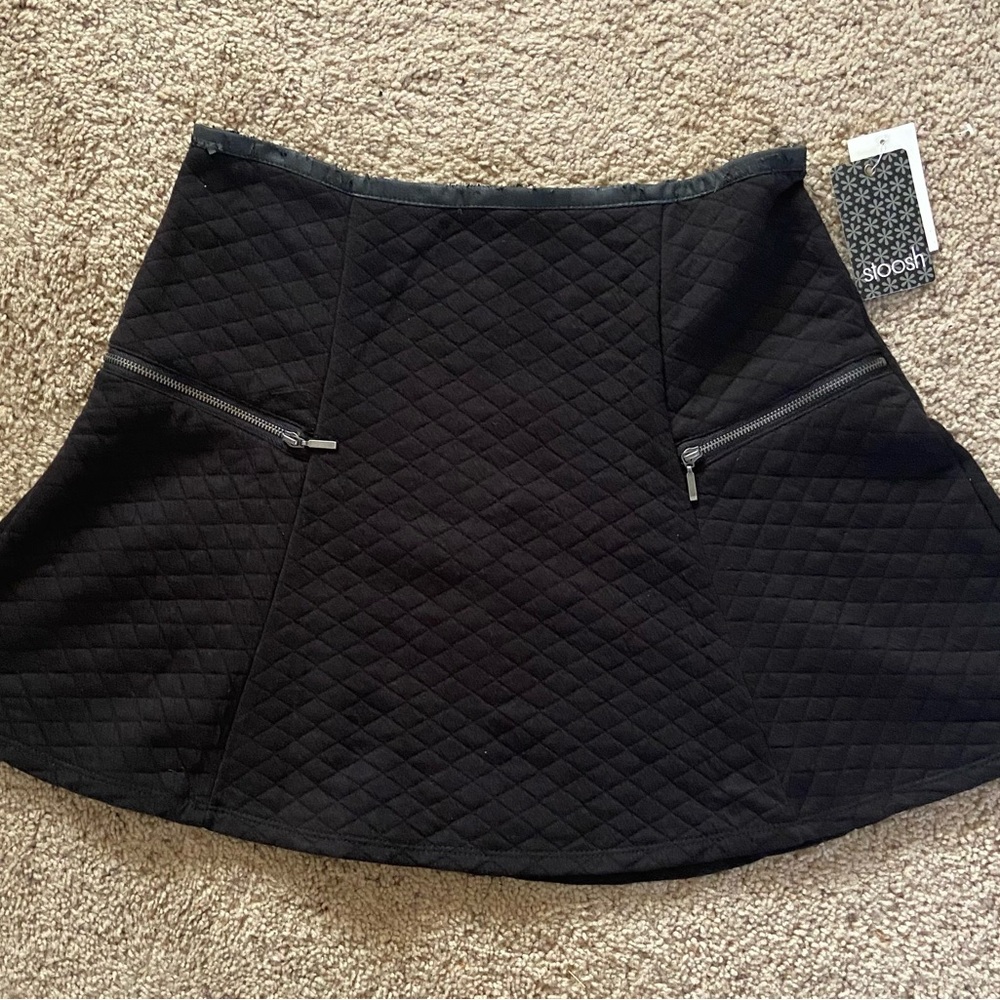 Stoosh Black A-Line Skirt